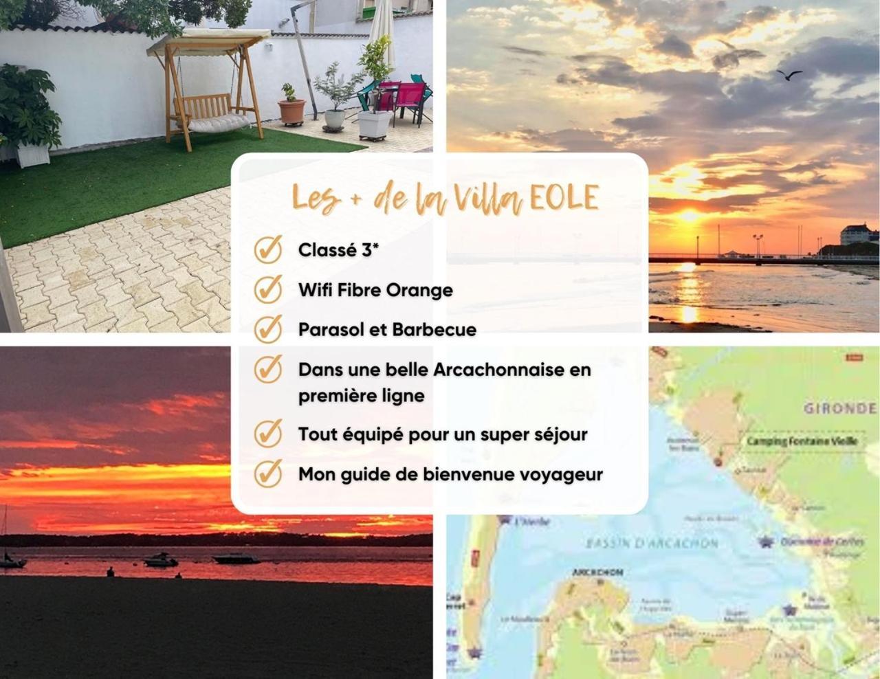 ארסשון 3 Pieces Avec Terrasse Entre Plage Et Centre Ville מראה חיצוני תמונה